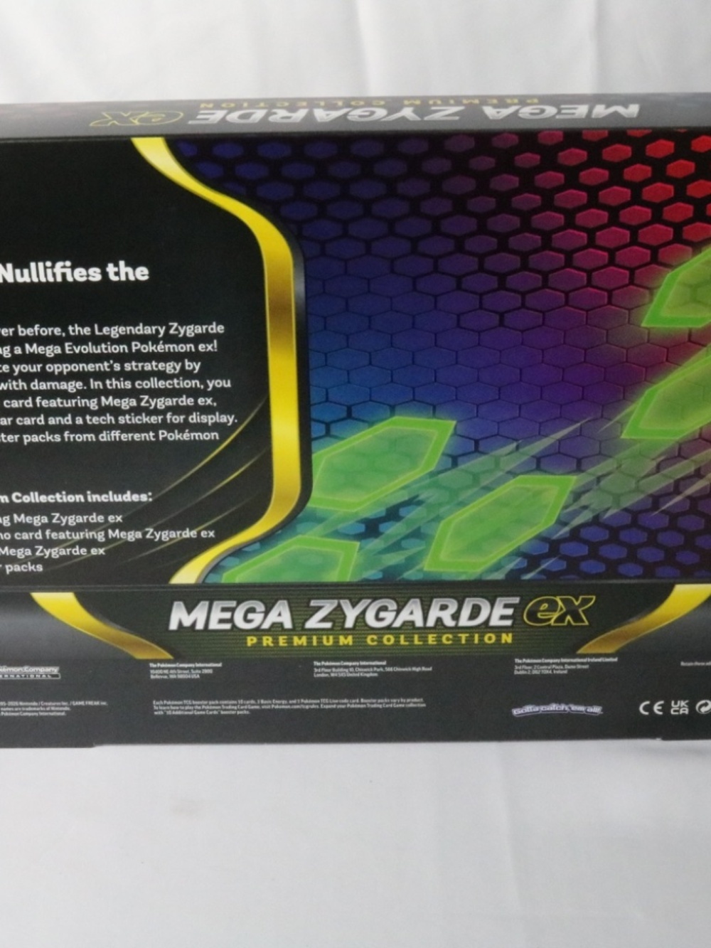 Mega Zygarde Mega Evolution Pokemon Premium Collection Box - Image 2