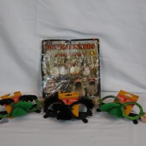 Halloween Bundle Beard and Costume Glasses