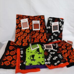 8 Assorted Halloween Bandanas