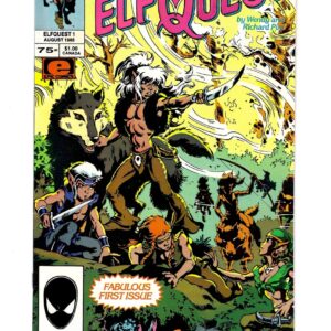 Signed Inside Elfquest #1 Vol. 2 1985 Epic Comics High Grade Comic Book NM