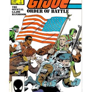 Marvel Comics G.I. Joe Order of Battle #1 Comic Book Dec 1986 NM