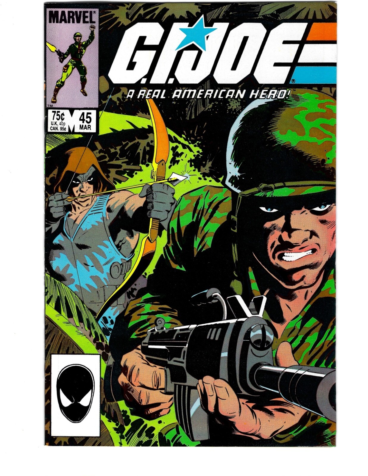 G.I. Joe A Real American Hero #45 Marvel Comics March 1986 NM