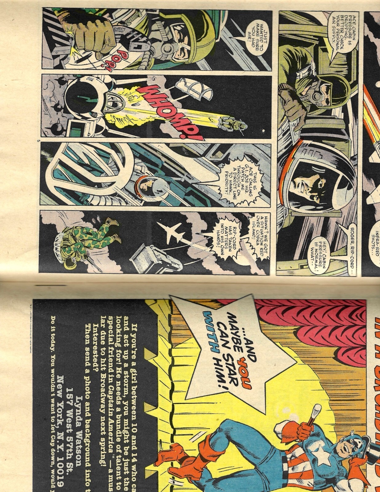 G.I. Joe A Real American Hero #45 Marvel Comics March 1986 NM - Image 3