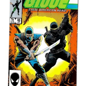 G.I. Joe A Real American Hero #46 Marvel Comics 25th Anniversary April 1986 VF