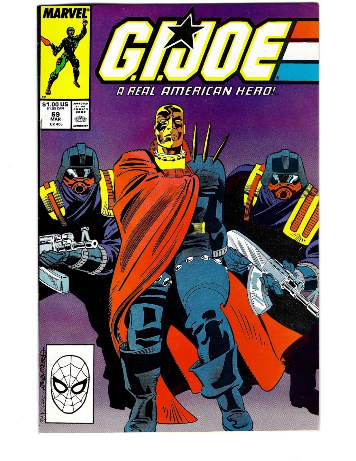 G.I. Joe A Real American Hero #69 - 1st new Destro Armor NM
