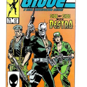 G.I. Joe A Real American Hero #57 Mar 1987 Marvel Comics 25th Anniversary NM