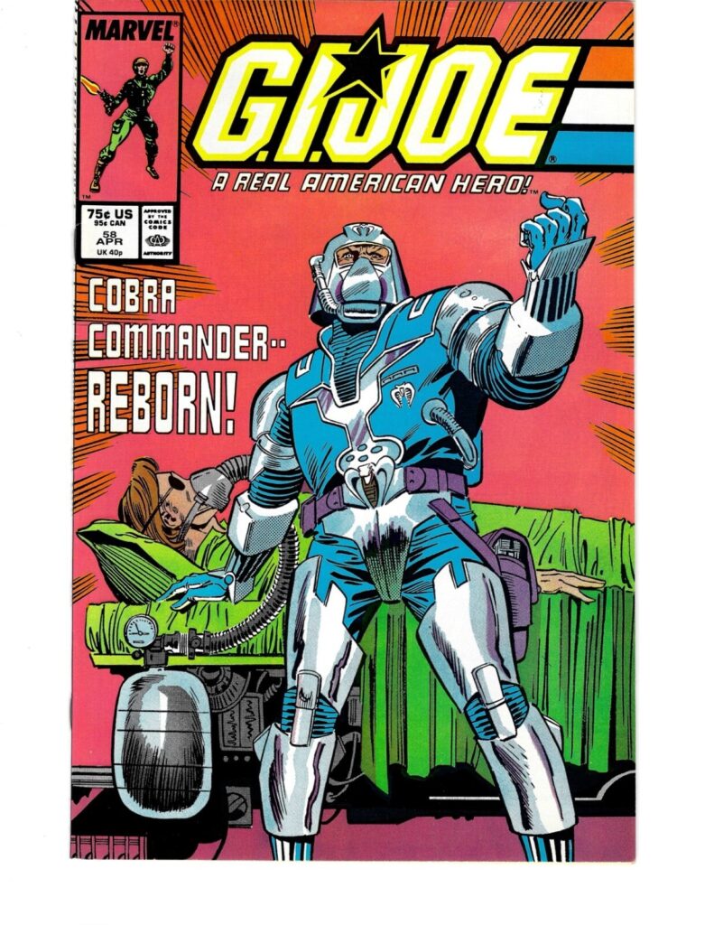 G.I. Joe A Real American Hero #58 Vol. 1 April 1987 Marvel Comics 1st App NM