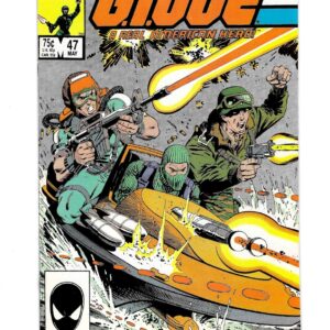 G.I. Joe A Real American Hero #47 Marvel - 1st Beach-Head, Wet-Suit, Eels NM