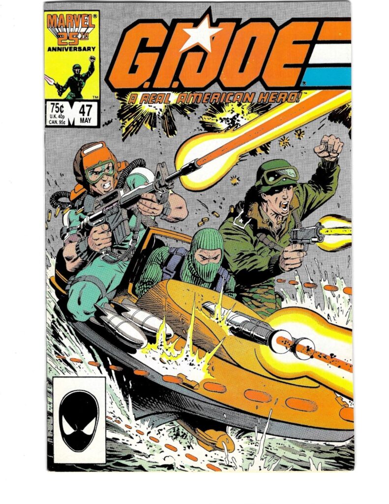 G.I. Joe A Real American Hero #47 Marvel - 1st Beach-Head, Wet-Suit, Eels NM