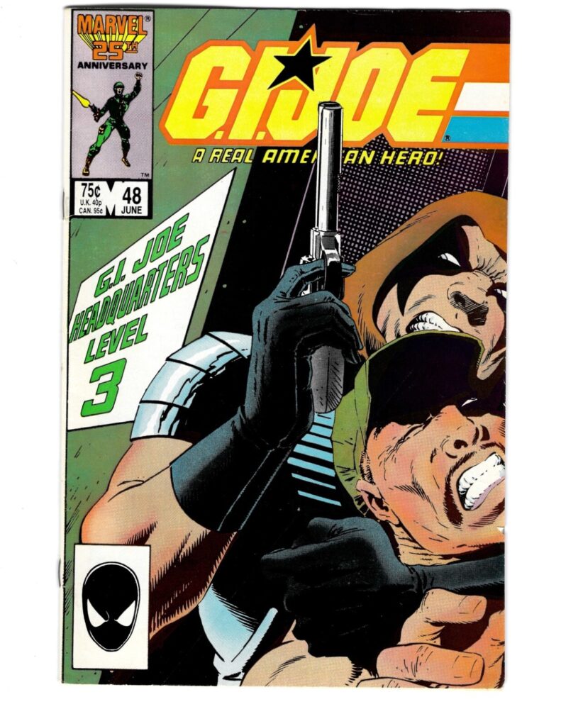 G.I. Joe A Real American Hero #48 Marvel June 1986 1st Sgt Slaughter VF