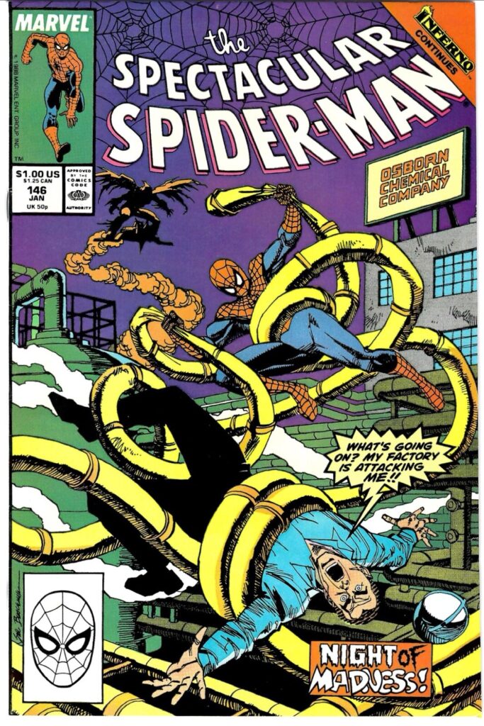 Spectacular Spider-Man #146 Vol. 1 Jan 1989 Marvel Comics High Grade