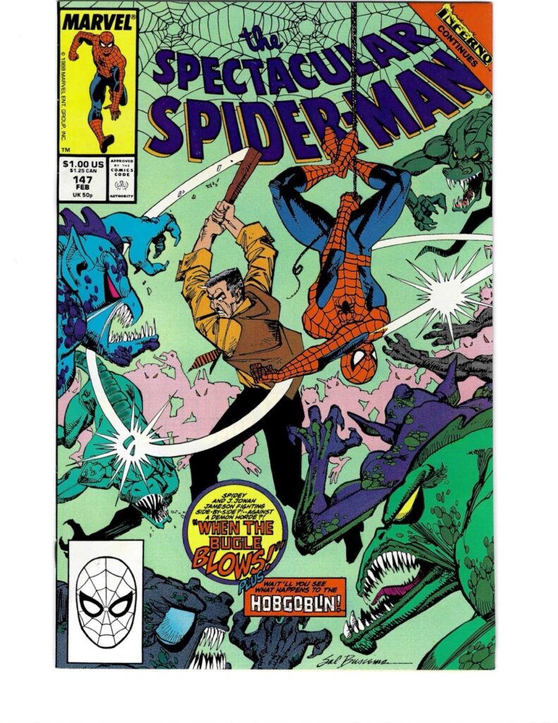 Spectacular Spider-Man #147 Vol. 1 Feb 1989 Marvel Comics 1st App High Grade