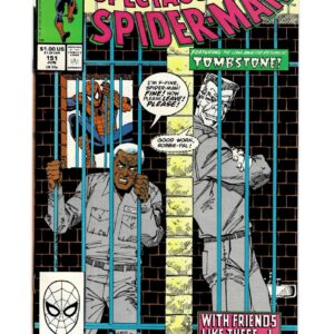 Peter Parker, The Spectacular Spider-Man #151 Marvel Comics Jun 1989 VF/NM