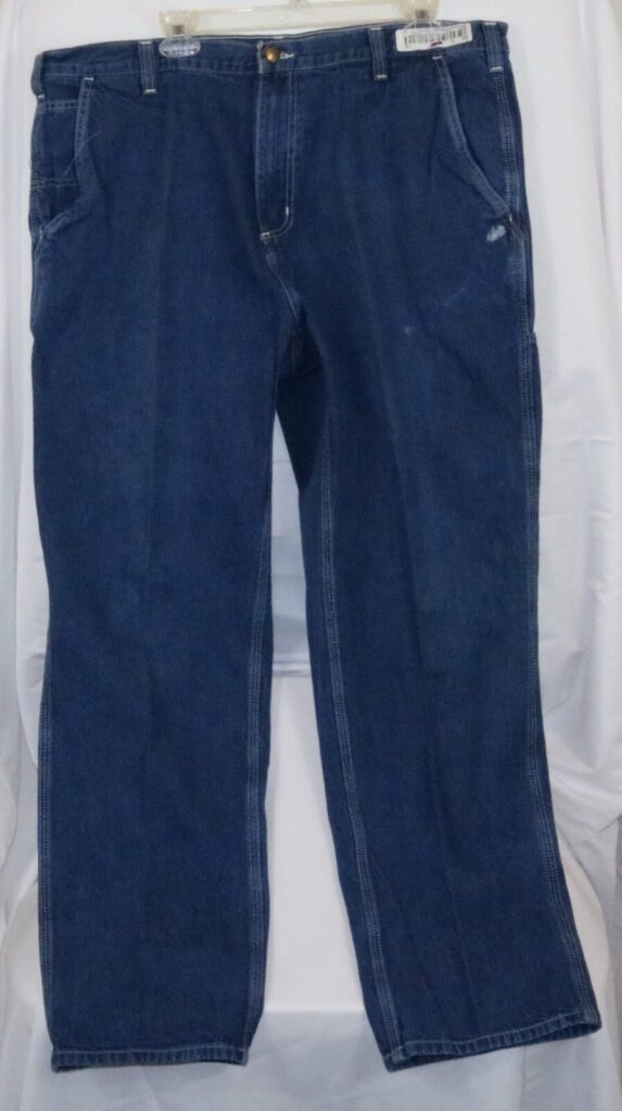 Carhartt Carpenter Dungaree Fit Jeans Mens Size 40x32 100% Cotton Dark Wash