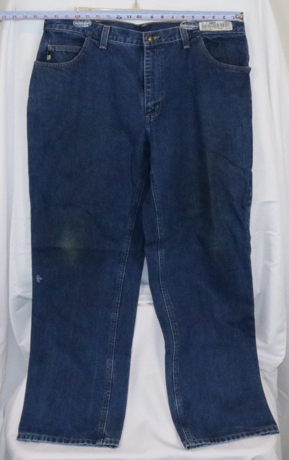 Carhartt FR Jeans Mens 40x32 Relaxed Fit CAT 2 NFPA 2112 Flame Resistant Denim - Image 2