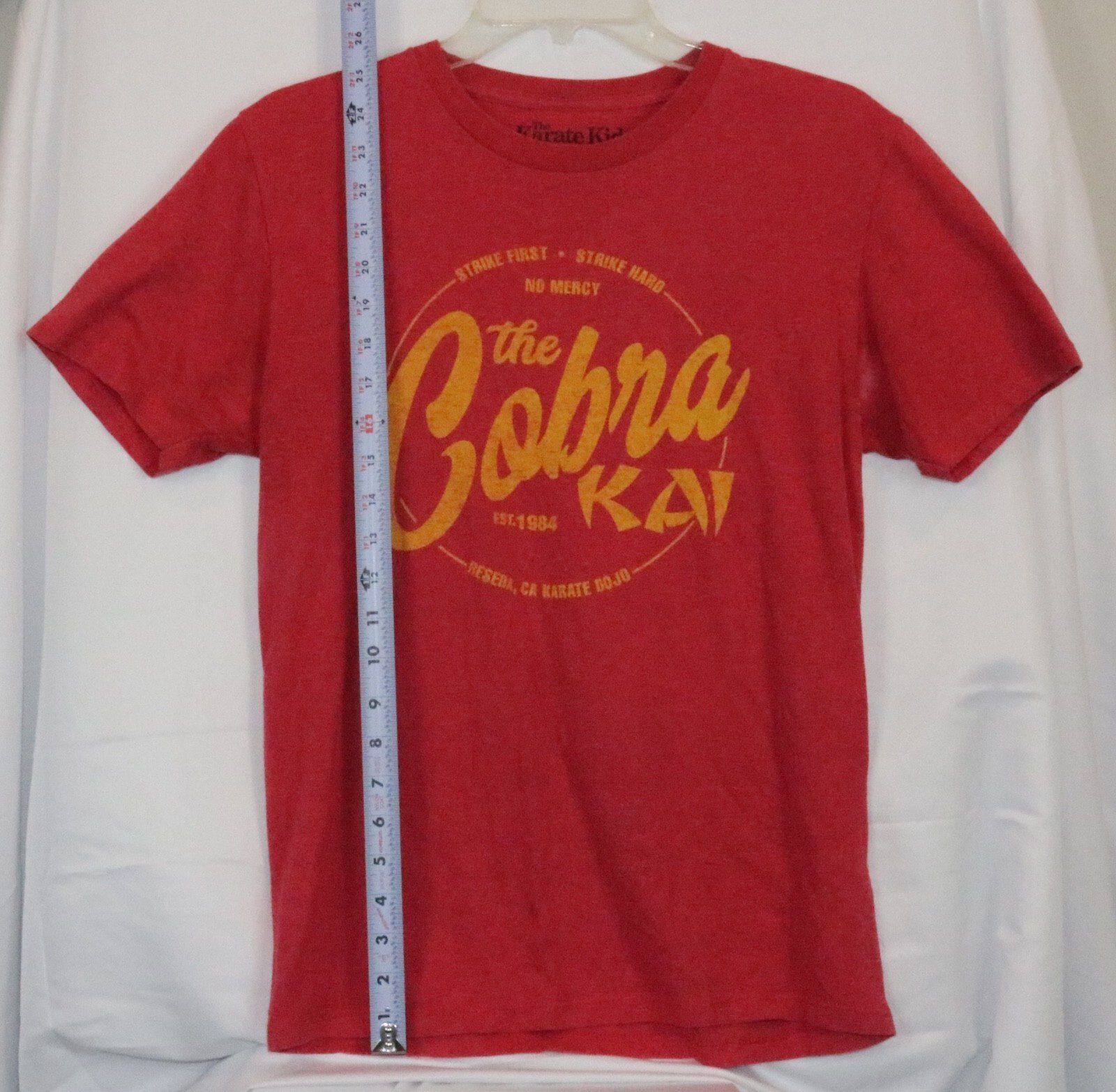 Cobra Kai Karate Kid Tee Shirt Size Small Short Sleeve Pullover Dojo Movie - Image 3