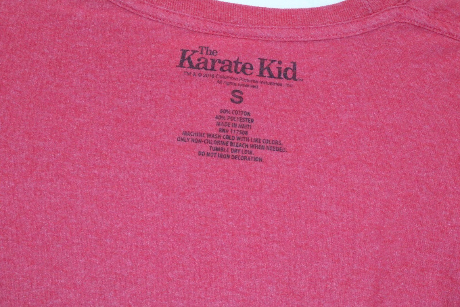 Cobra Kai Karate Kid Tee Shirt Size Small Short Sleeve Pullover Dojo Movie - Image 5