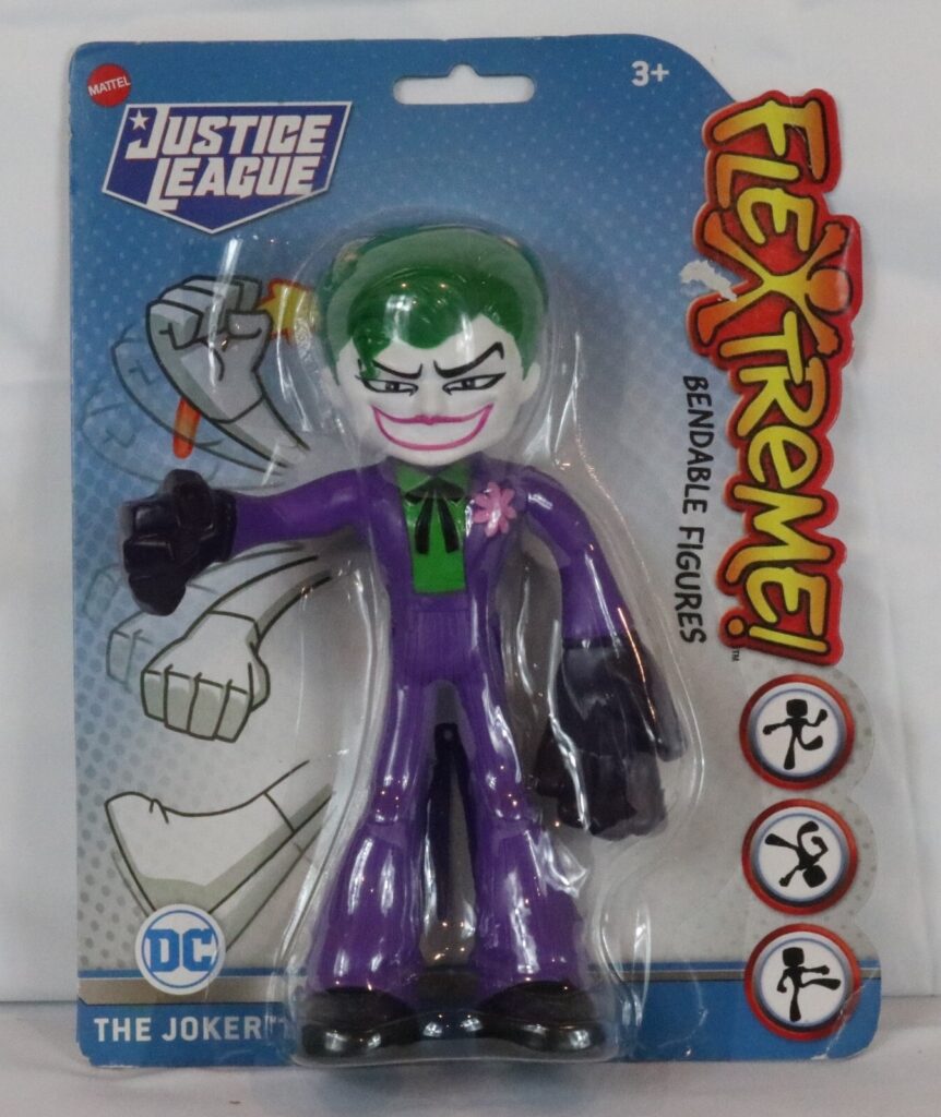 Mattel~ Justice League ~ DC ~ Flextreme! ~ The Joker ~ 7" Bendable Figure - New