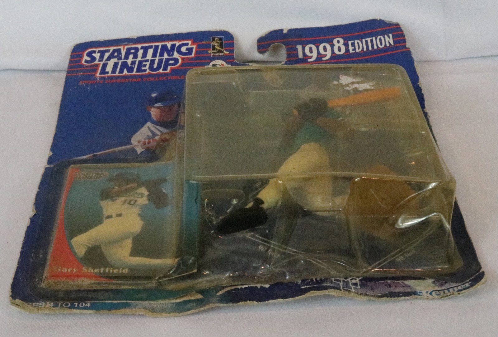 Gary Sheffield - 1998 Kenner Starting Lineup - Florida Marlins - New in Box - Image 4