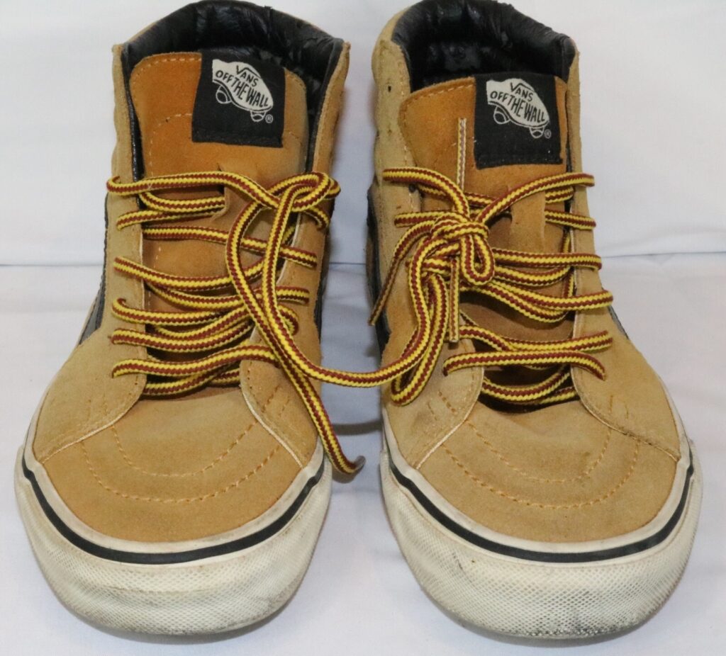 VANS SK8-HI PRO Brown Black Suede Skate Shoes 721454 Men’s Size 5 Women’s 6.5