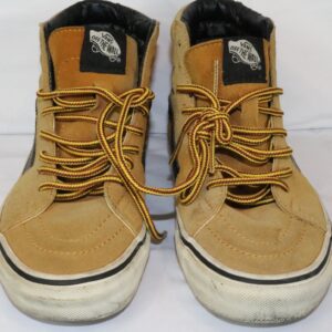 VANS SK8-HI PRO Brown Black Suede Skate Shoes 721454 Men’s Size 5 Women’s 6.5