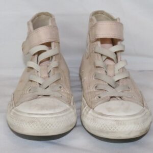 Converse Chuck Taylor All Star Girls Size 1 High Top Sneakers Light Pink