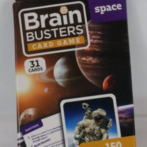 Card Game Trivia Space Brain Busters Family Fun Playing Cards