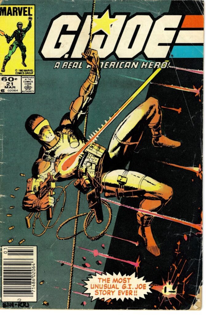 G.I. JOE A Real American Hero #21 Newsstand  1984