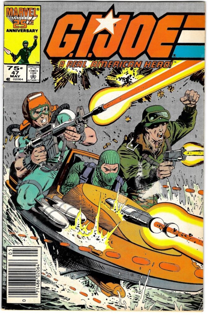 G. I. JOE: A REAL AMERICAN HERO #47 1ST APPEARANCE OF BEACHHEAD MARVEL COMCS