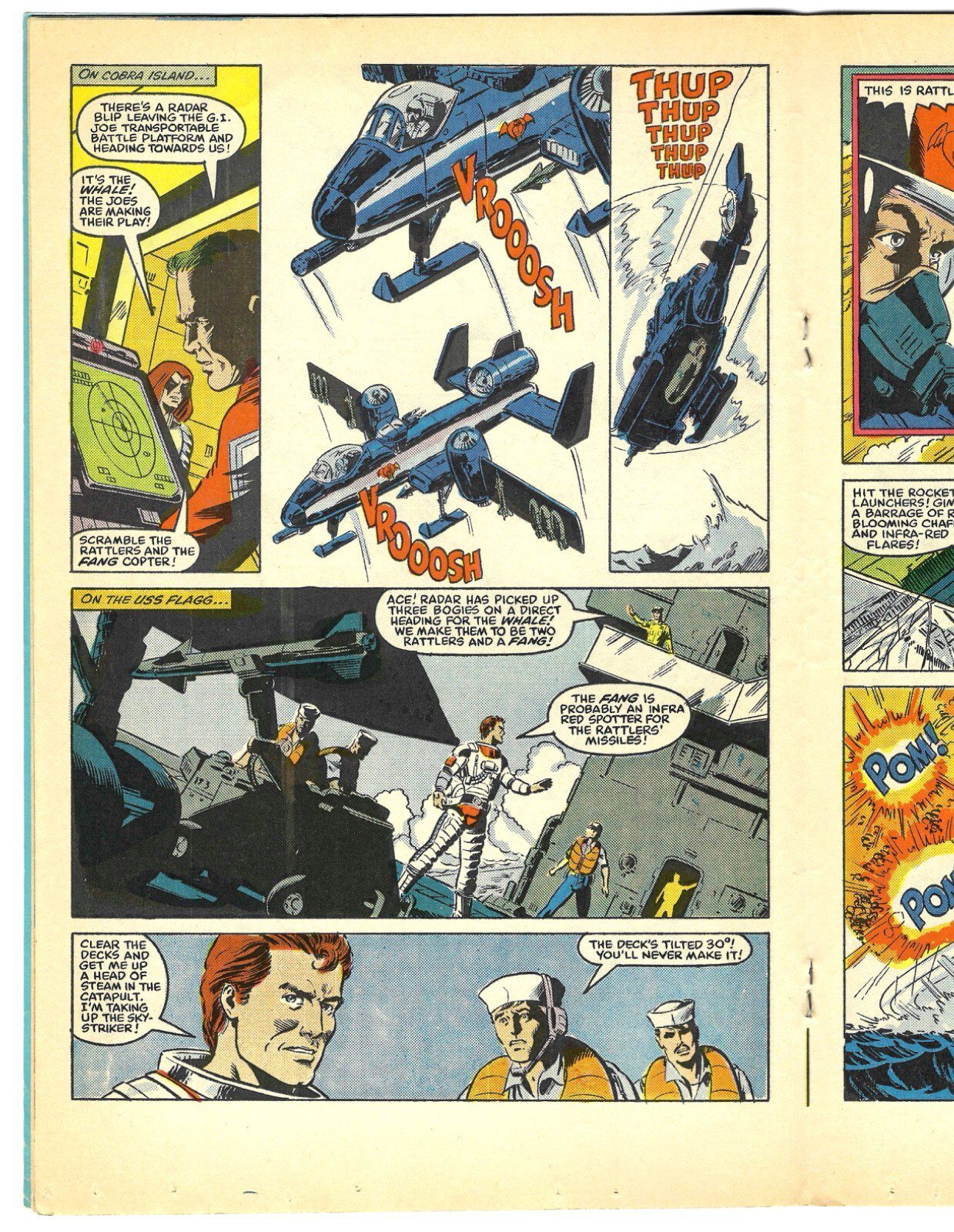 G.I. Joe, A Real American Hero #41 Vol. 1 1985 Marvel Comics Barbecue, Shipwreck - Image 2