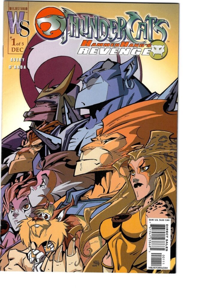 Thundercats Hammerhand's Revenge #1 2003 WildStorm Productions - Mint
