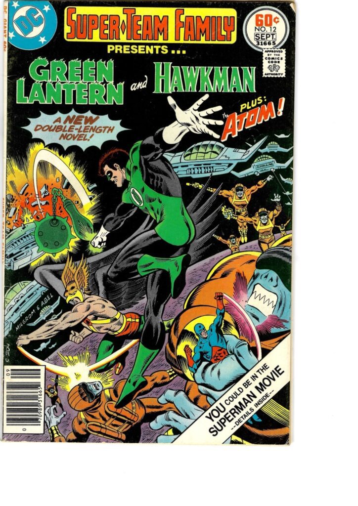 Super-Team Family #12 (DC Comics August-September 1977) Jack Abel Cover - VG