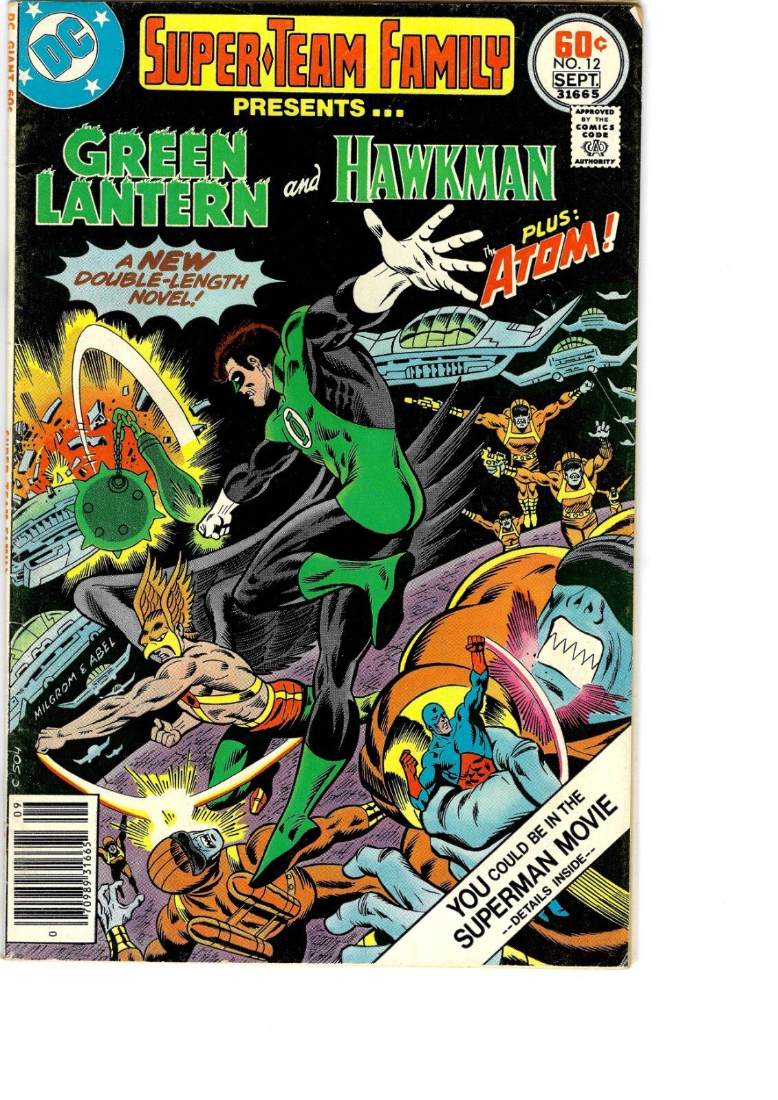 Super-Team Family #12 (DC Comics August-September 1977) Jack Abel Cover - VG