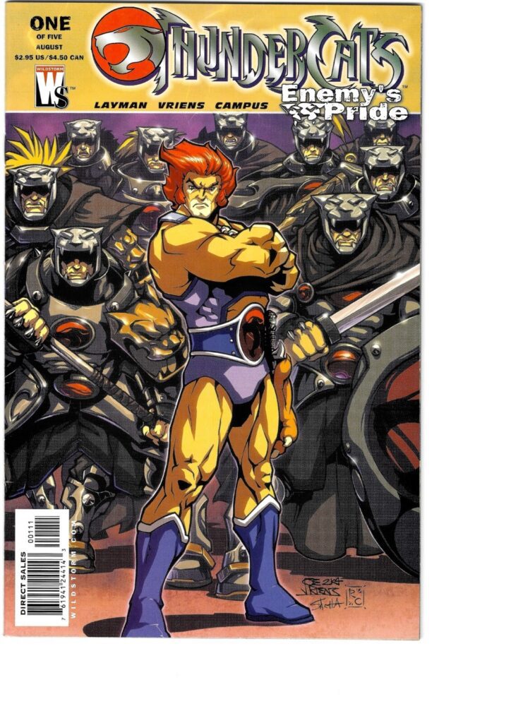 Thundercats Enemy's Pride #1 2004 WildStorm Productions - Mint
