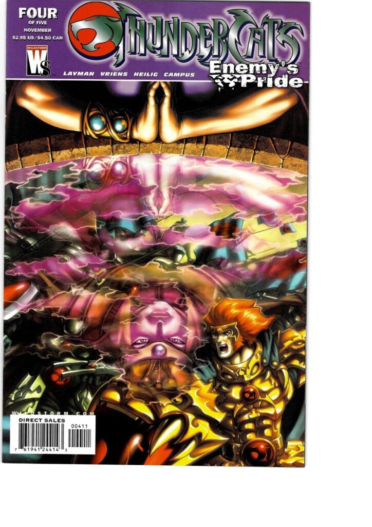 Thundercats Enemy's Pride #4 2004 WildStorm Productions - Mint
