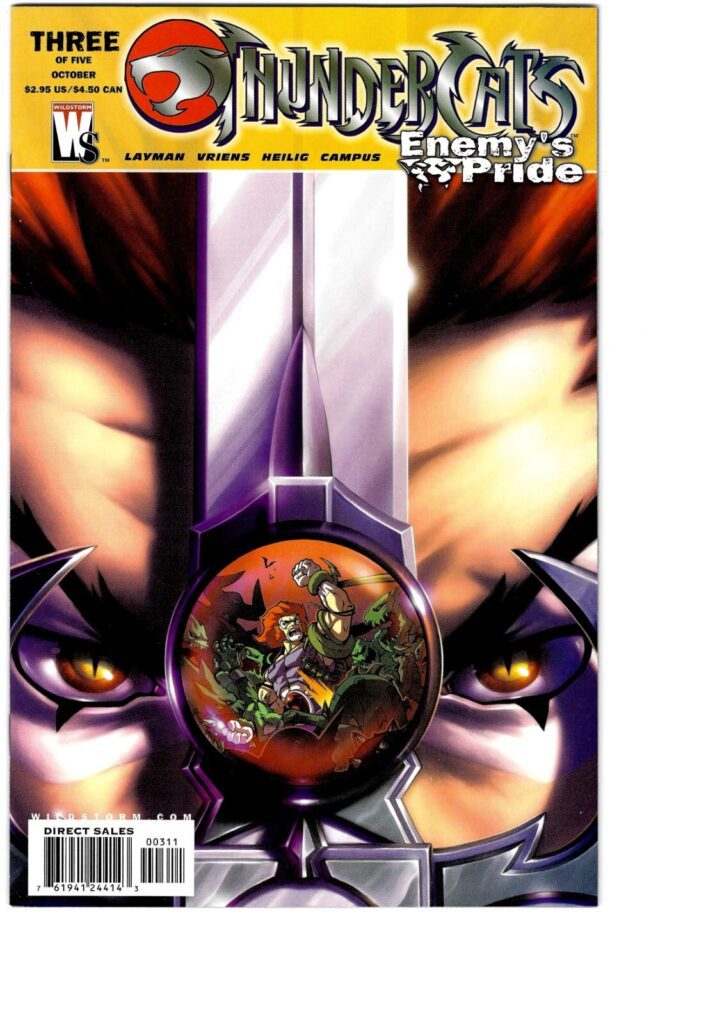 Thundercats Enemy's Pride #3 2004 WildStorm Productions  - Mint