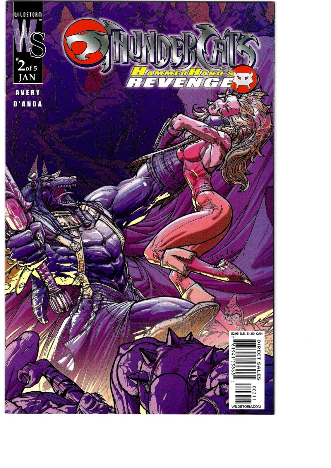 Thundercats Hammerhand's Revenge #2 2004 WildStorm Productions - Mint