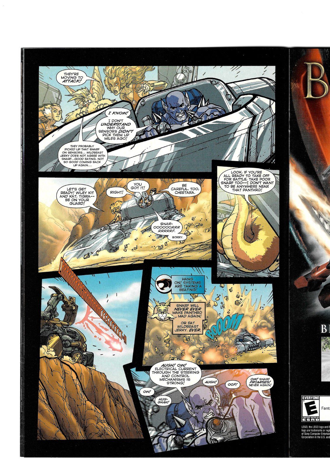 Thundercats Wildstorm Hammer Hand's Revenge Issue #3 - Mint - Image 3