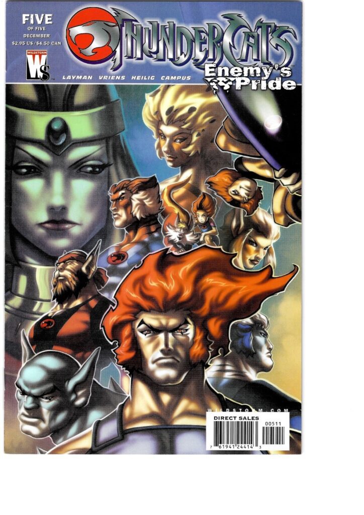 ThunderCats Enemy's Pride #5 2004 WildStorm Productions - Mint