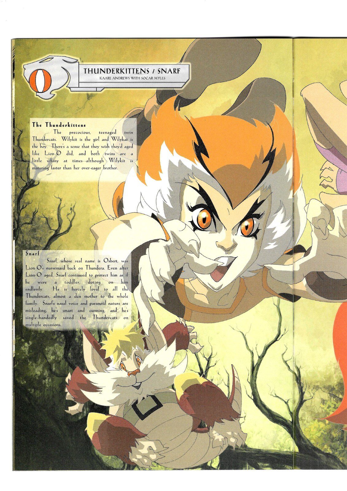 Thundercats Sourcebook #1 One-Shot 2003 WildStorm Productions - Mint - Image 2