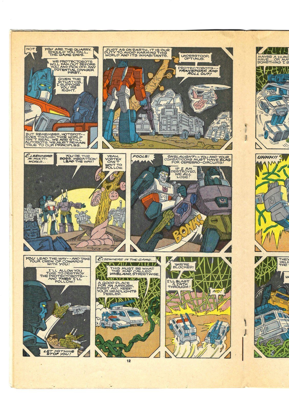 Transformers #24 Vol. 1 1987 Marvel Comics 1st App Newsstand - VG - Image 2