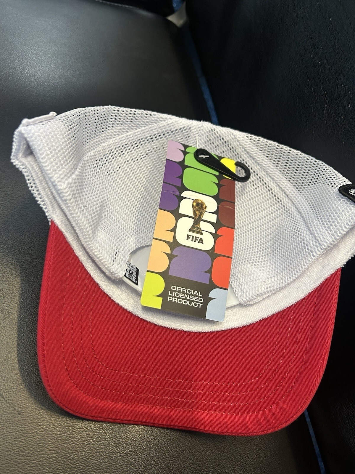 Official USA FIFA World Cup 2026 Hat Trucker Mesh Patch SnapBack Red White Blue - Image 8