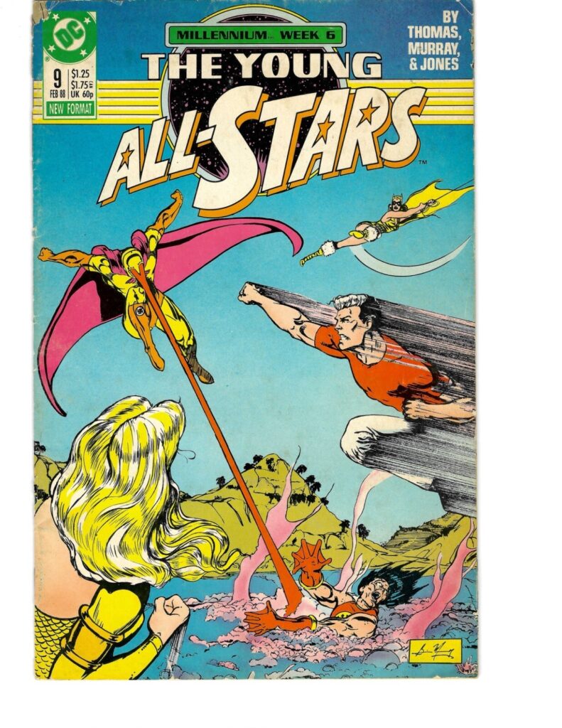 Young All-Stars #9 (1988) DC Comics 1st Print Comic Book