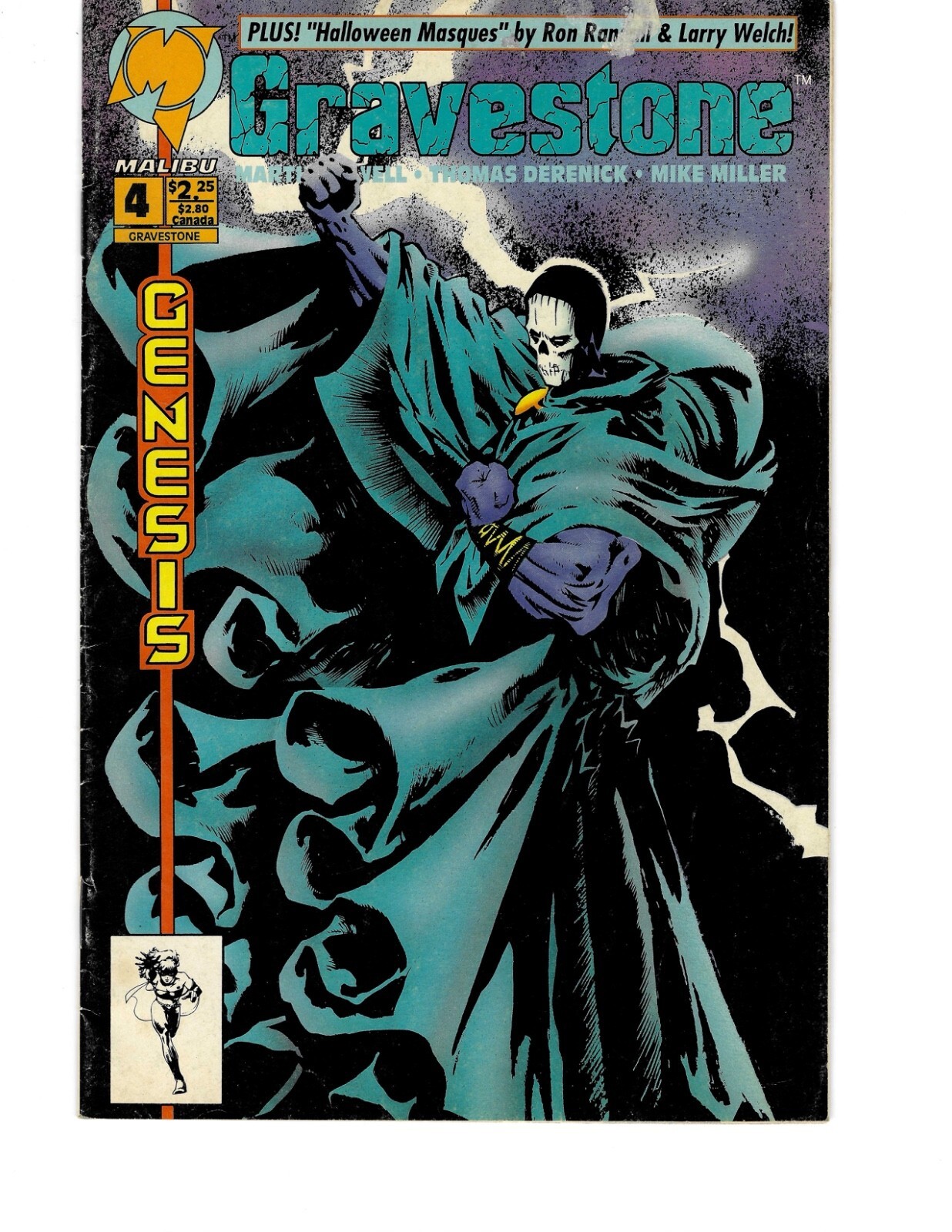Gravestone #4 1993 Malibu Comics Marti, Vell, Thomas Derenick, Mick Miller