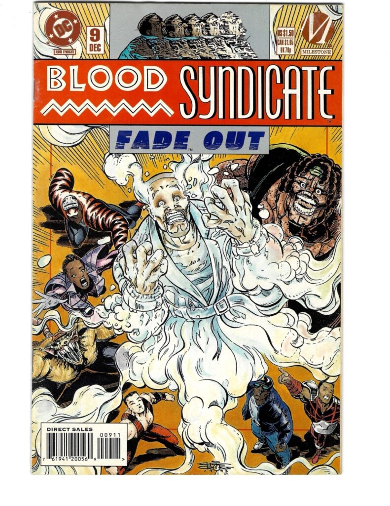 Blood Syndicate #9 1993 Milestone Fade Out DC Comics
