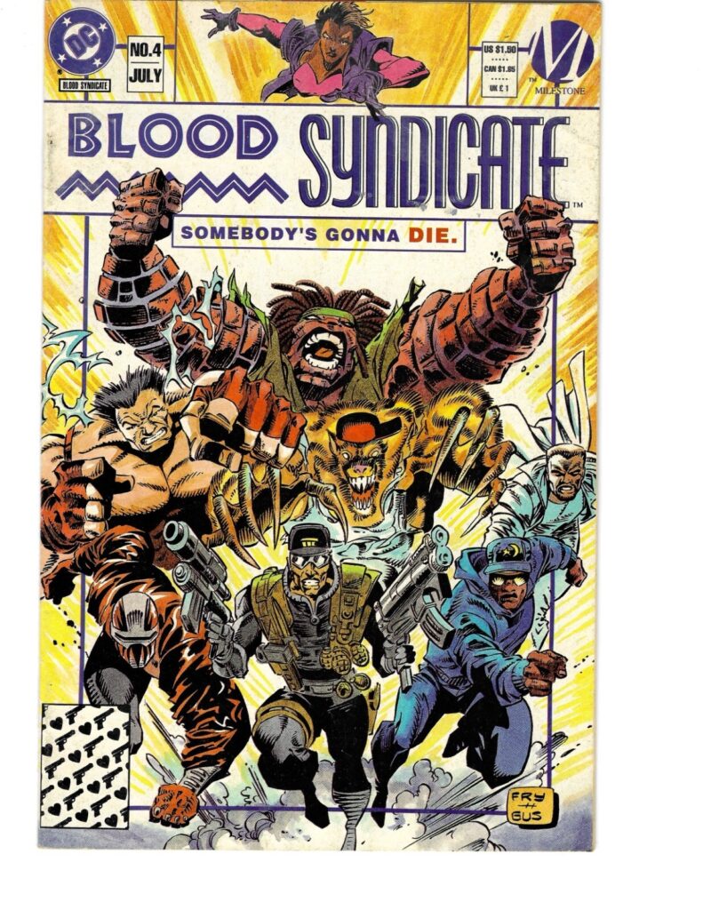 Blood Syndicate #4 NM DC Milestone Comic Books Static Shock 14 HH103