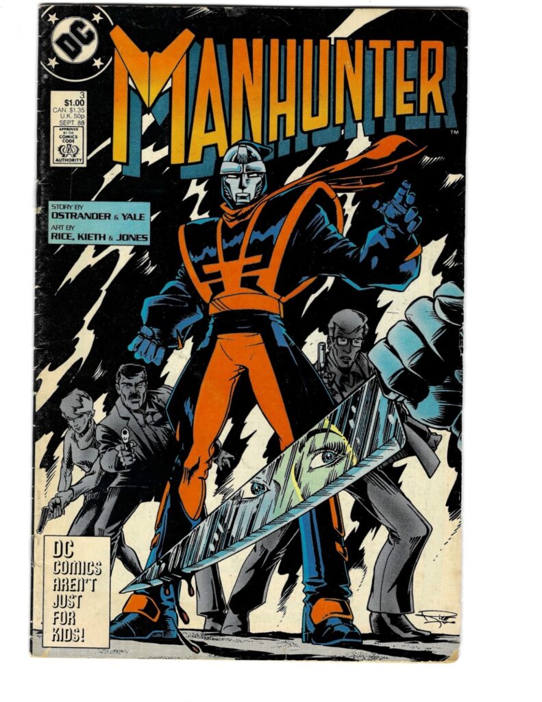 DC Comics Manhunter The Gentlemen of Japan no. 3 September 1988 Ostrander, Yale