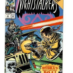 Marvel Nightstalkers #2 Comic Book 1992 Hannibal King, Blade, FrankDrake, Arcane
