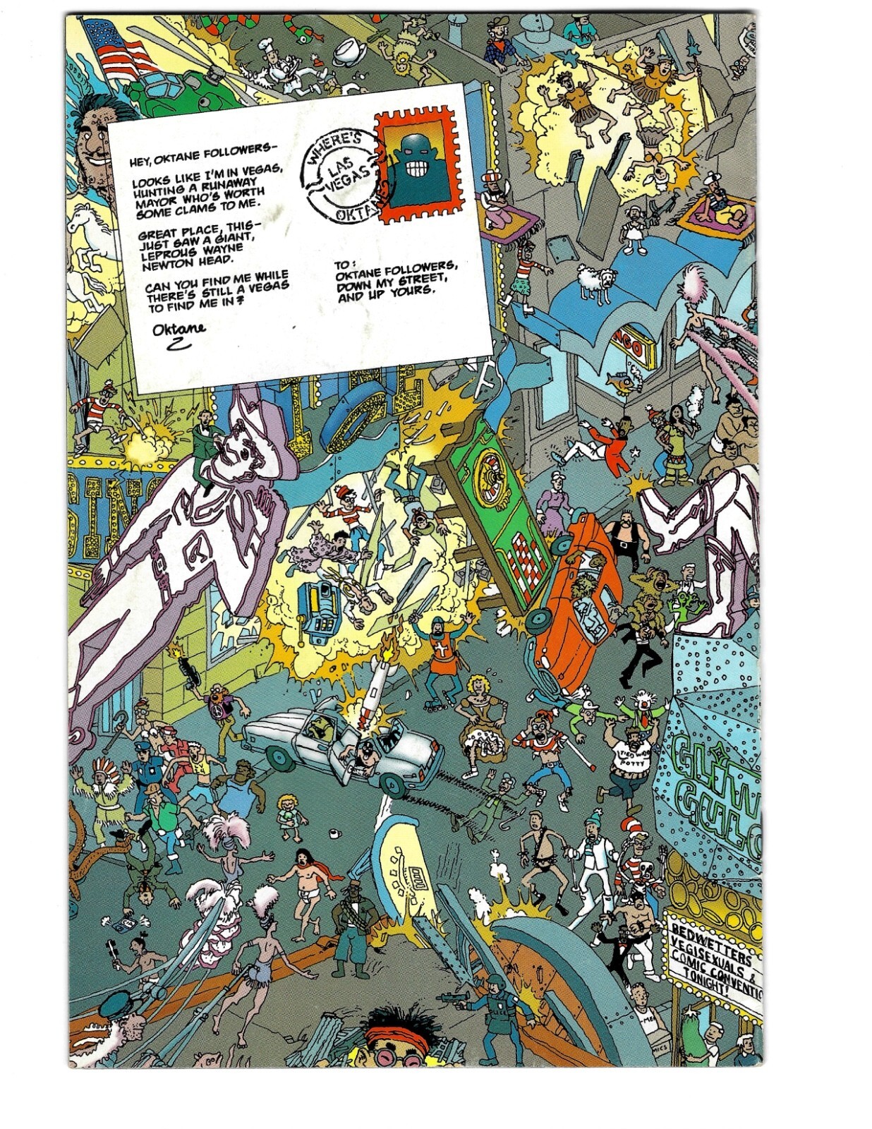 OKTANE #1 Dark Horse Comics 1995 Gerard Jones Gene Ha - Image 2