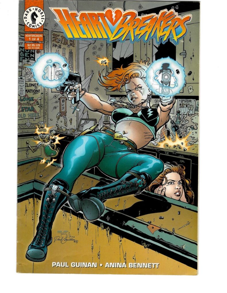 Heartbreakers #1 (1996)  1st Appearance Queenie of the Heartbreakers  Dark Horse
